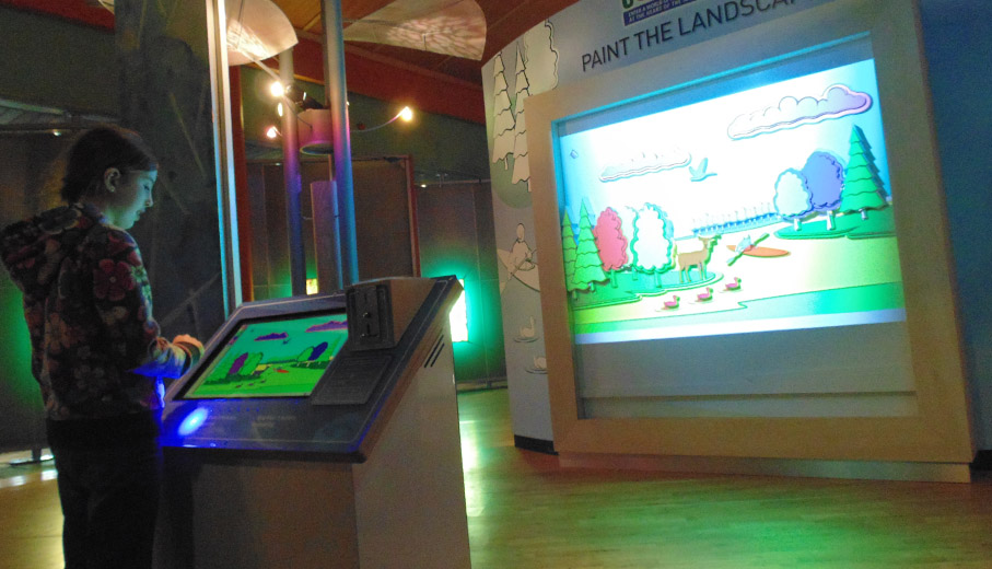 Museum and visitor centre digital interactives made in Cornwall 